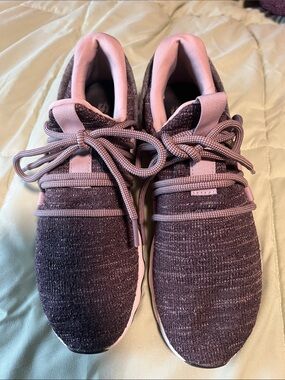 Sorel Women's Knit Athletic Sneakers in Mauve Pink